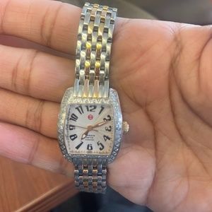 Michele Two Tone Urban Mini Watch